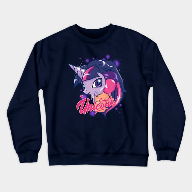 sweet unicone Crewneck Sweatshirt by spoilerinc